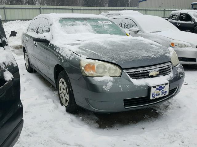 1G1ZS51F06F241167 - 2006 CHEVROLET MALIBU LS GRAY photo 1