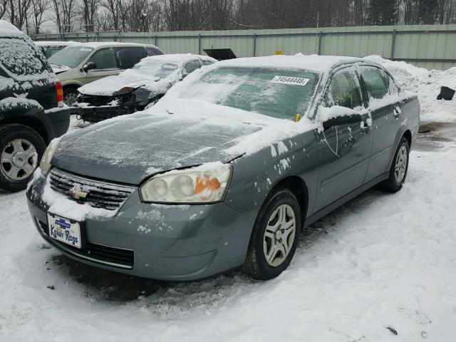 1G1ZS51F06F241167 - 2006 CHEVROLET MALIBU LS GRAY photo 2