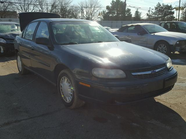 1G1ND52J816261803 - 2001 CHEVROLET MALIBU BLACK photo 1