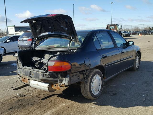 1G1ND52J816261803 - 2001 CHEVROLET MALIBU BLACK photo 4