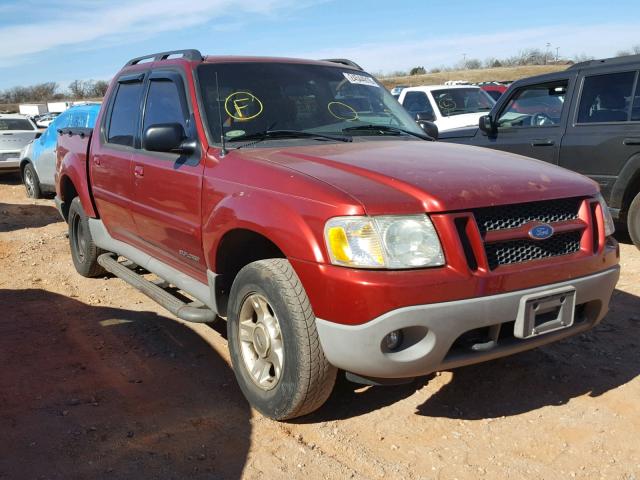 1FMZU67E71UC84457 - 2001 FORD EXPLORER S RED photo 1