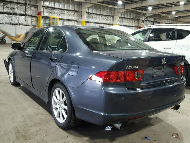 JH4CL96898C009505 - 2008 ACURA TSX CHARCOAL photo 3