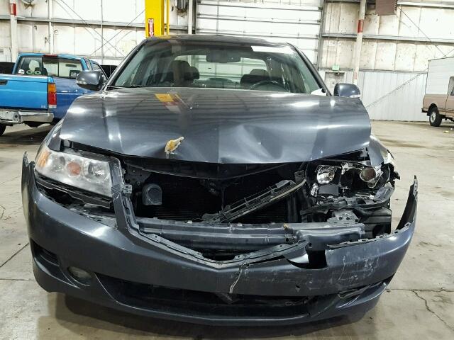 JH4CL96898C009505 - 2008 ACURA TSX CHARCOAL photo 9