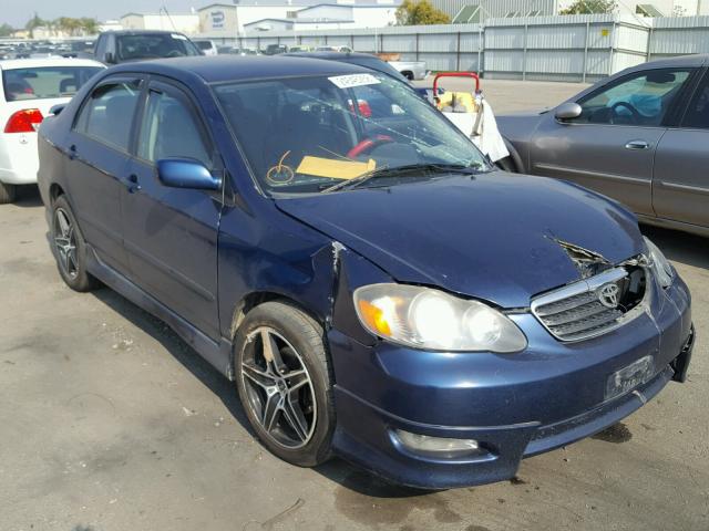 1NXBR32E08Z046324 - 2008 TOYOTA COROLLA CE BLUE photo 1