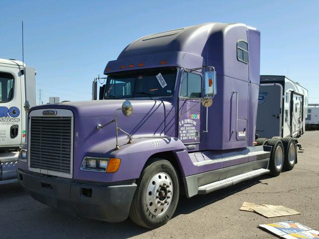 1FUYDXYB1XLA69533 - 1999 FREIGHTLINER CONVENTION PURPLE photo 2