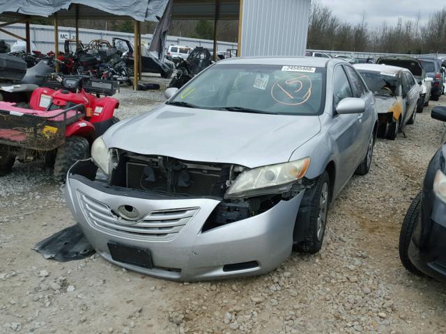 4T1BE46K97U668422 - 2007 TOYOTA CAMRY NEW SILVER photo 2