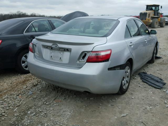4T1BE46K97U668422 - 2007 TOYOTA CAMRY NEW SILVER photo 4