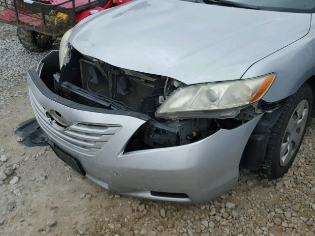 4T1BE46K97U668422 - 2007 TOYOTA CAMRY NEW SILVER photo 9