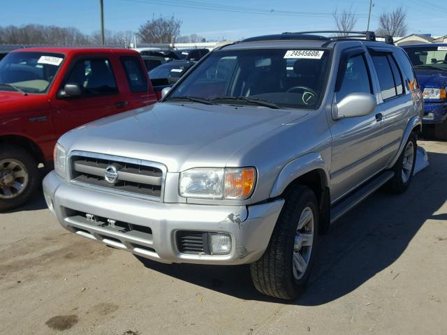 JN8DR09Y73W838421 - 2003 NISSAN PATHFINDER SILVER photo 2