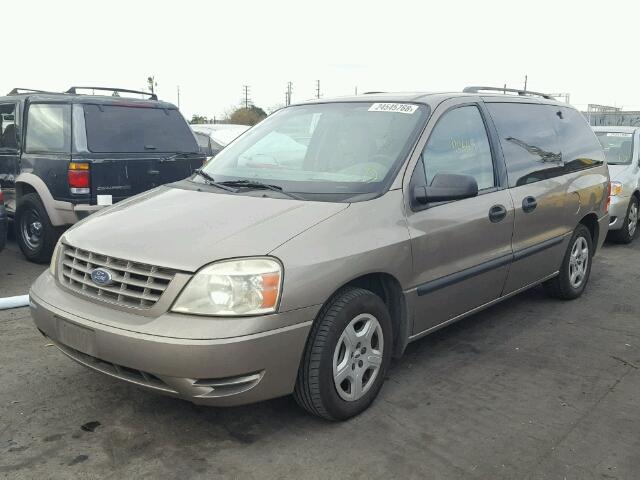 2FMZA51654BA73708 - 2004 FORD FREESTAR S BEIGE photo 2