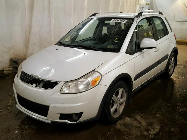 JS2YB417675100848 - 2007 SUZUKI SX4 SPORT WHITE photo 2