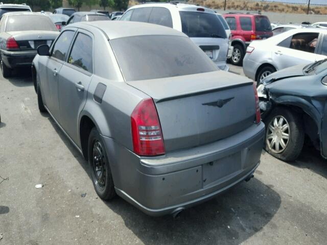 2C3LA73W06H223831 - 2006 CHRYSLER 300C SRT-8 CHARCOAL photo 3