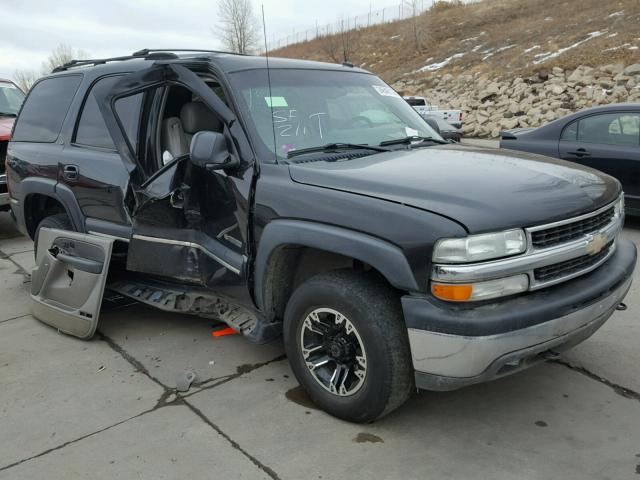 1GNEK13Z63R137838 - 2003 CHEVROLET TAHOE K150 BLACK photo 1