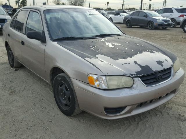 1NXBR12E42Z650597 - 2002 TOYOTA COROLLA CE BROWN photo 1