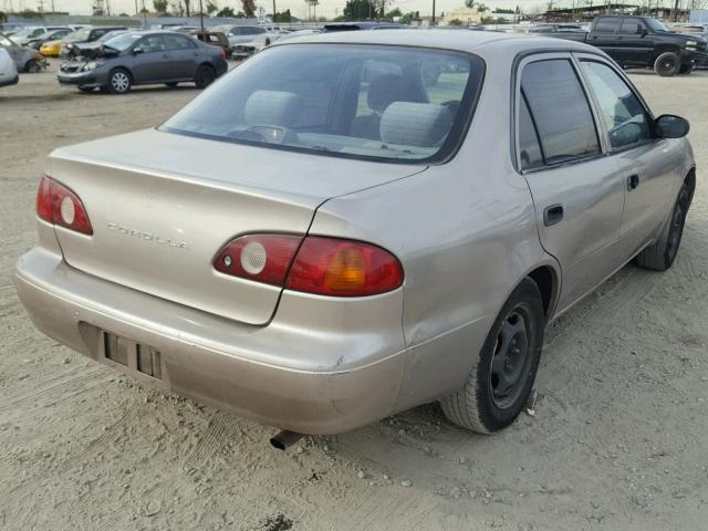 1NXBR12E42Z650597 - 2002 TOYOTA COROLLA CE BROWN photo 4