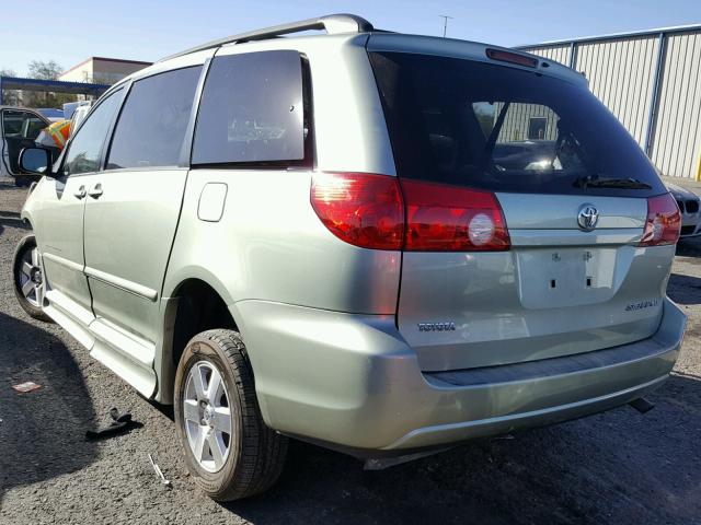 5TDZA23C36S496424 - 2006 TOYOTA SIENNA CE TEAL photo 3