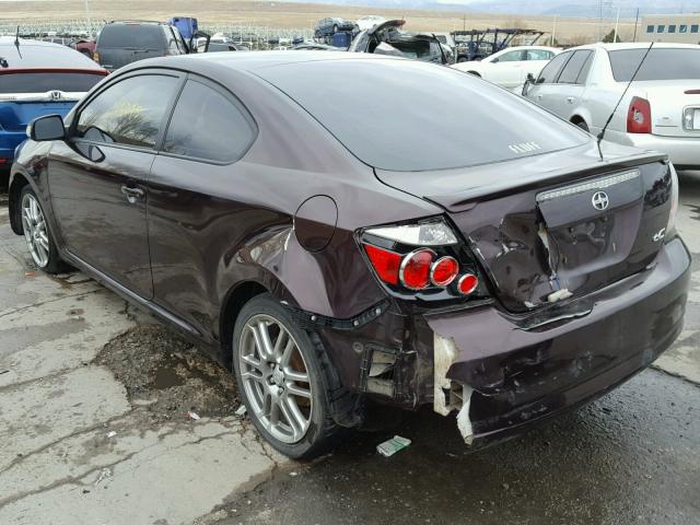 JTKDE167590298645 - 2009 TOYOTA SCION TC 紫色 照片 3