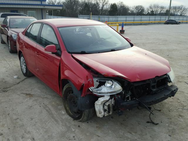 3VWJM71K59M030250 - 2009 VOLKSWAGEN JETTA S RED photo 1