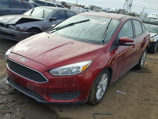 1FADP3F27GL224534 - 2016 FORD FOCUS SE RED photo 2