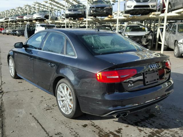 WAUKFAFL1DA160948 - 2013 AUDI A4 PRESTIG BLACK photo 3