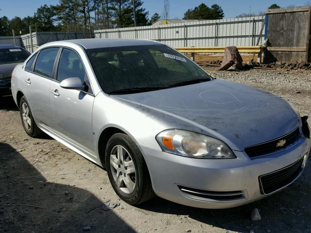 2G1WB57K291214412 - 2009 CHEVROLET IMPALA LS SILVER photo 1