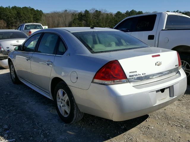 2G1WB57K291214412 - 2009 CHEVROLET IMPALA LS SILVER photo 3