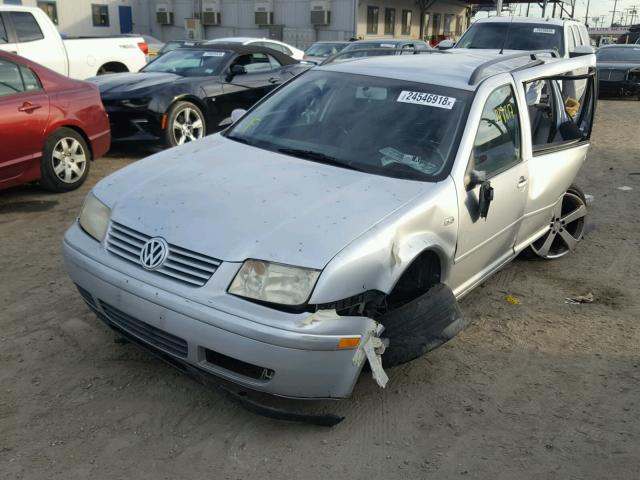 WVWRK61J63W467758 - 2003 VOLKSWAGEN JETTA GL SILVER photo 2