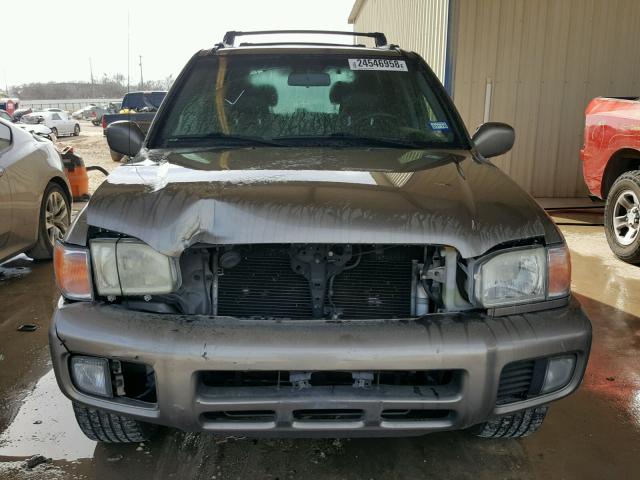 JN8DR09X34W809331 - 2004 NISSAN PATHFINDER SILVER photo 9