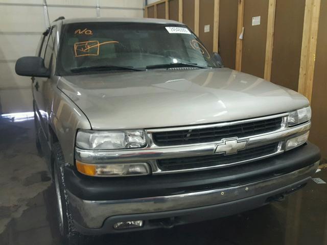 1GNEK13TX1J178948 - 2001 CHEVROLET TAHOE K150 BEIGE photo 1