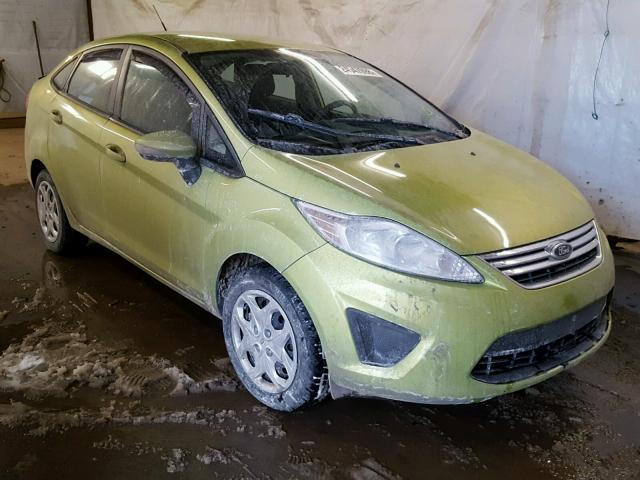 3FADP4BJ0DM184603 - 2013 FORD FIESTA SE GREEN photo 1