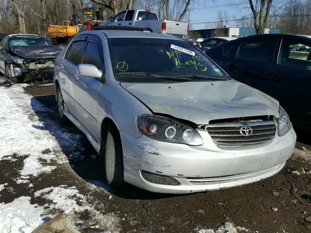 2T1BR32E16C577806 - 2006 TOYOTA COROLLA CE SILVER photo 1