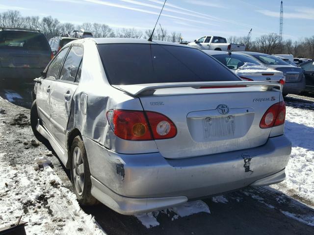 2T1BR32E16C577806 - 2006 TOYOTA COROLLA CE SILVER photo 3