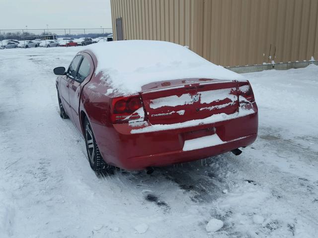 2B3LA53H56H472922 - 2006 DODGE CHARGER R/ RED photo 3