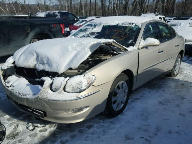 2G4WC582881213083 - 2008 BUICK LACROSSE C TAN photo 2