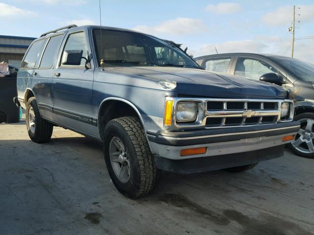 1GNCS13W8P2208548 - 1993 CHEVROLET BLAZER S10 BLUE photo 1