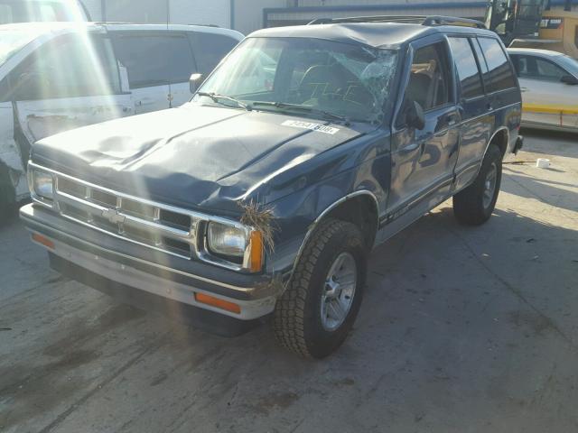 1GNCS13W8P2208548 - 1993 CHEVROLET BLAZER S10 BLUE photo 9