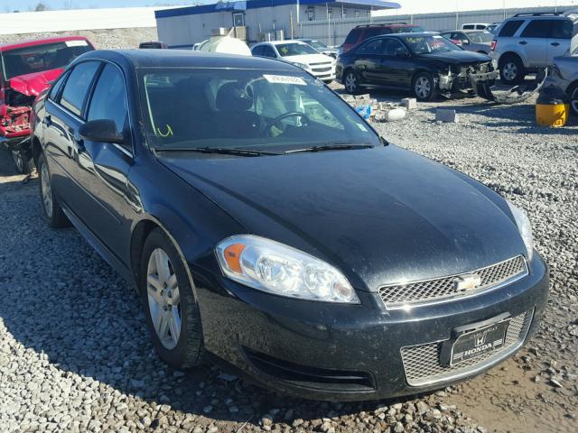 2G1WG5E38D1115079 - 2013 CHEVROLET IMPALA LT BLACK photo 1