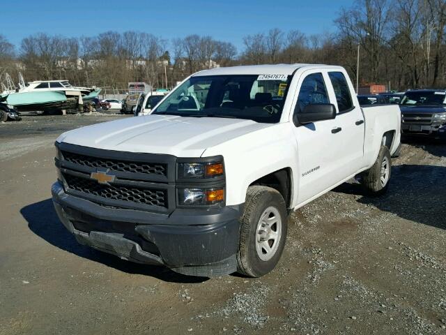 1GCRCPEH7FZ309667 - 2015 CHEVROLET SILVERADO WHITE photo 2