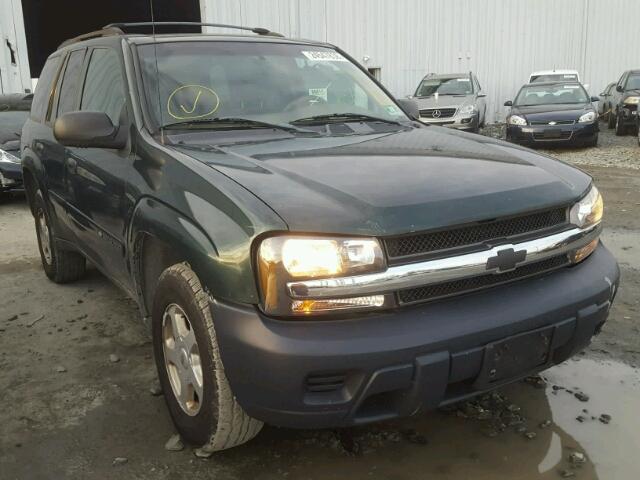 1GNDT13SX22437479 - 2002 CHEVROLET TRAILBLAZE GREEN photo 1