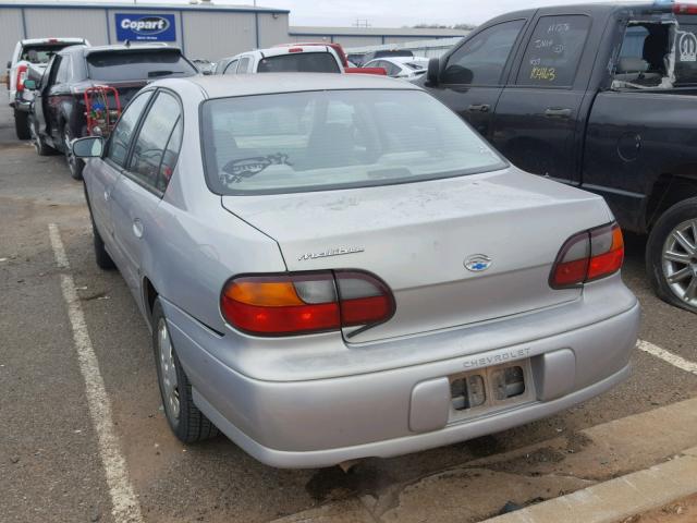 1G1ND52MXW6266471 - 1998 CHEVROLET MALIBU SILVER photo 3