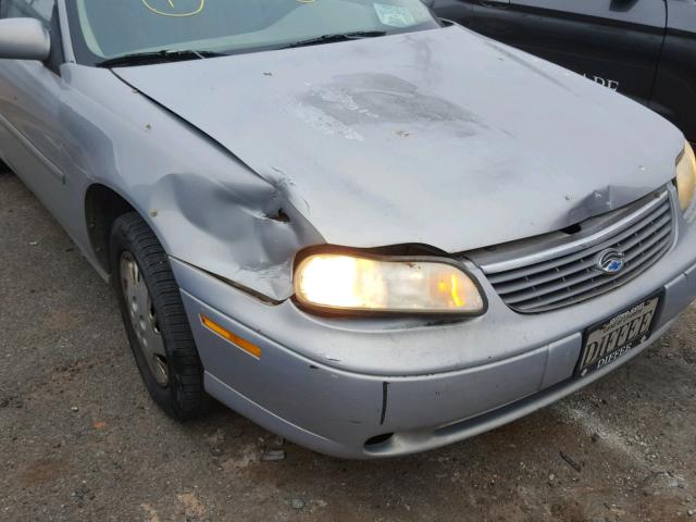 1G1ND52MXW6266471 - 1998 CHEVROLET MALIBU SILVER photo 9