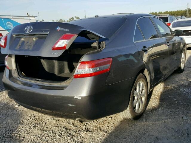 4T1BF3EK9AU099426 - 2010 TOYOTA CAMRY BASE GRAY photo 4