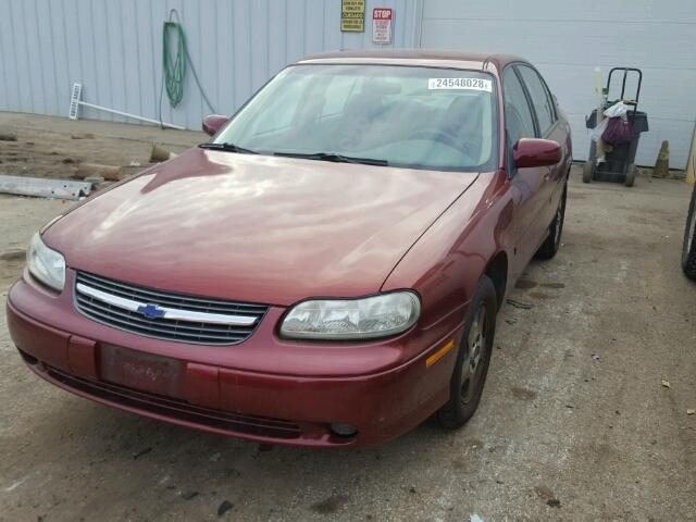 1G1NE52J23M717578 - 2003 CHEVROLET MALIBU LS RED photo 2