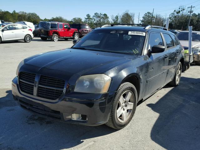 2D4FV48V05H171825 - 2005 DODGE MAGNUM SXT BLACK photo 2