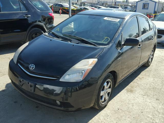 JTDKB20U087810300 - 2008 TOYOTA PRIUS BLACK photo 2