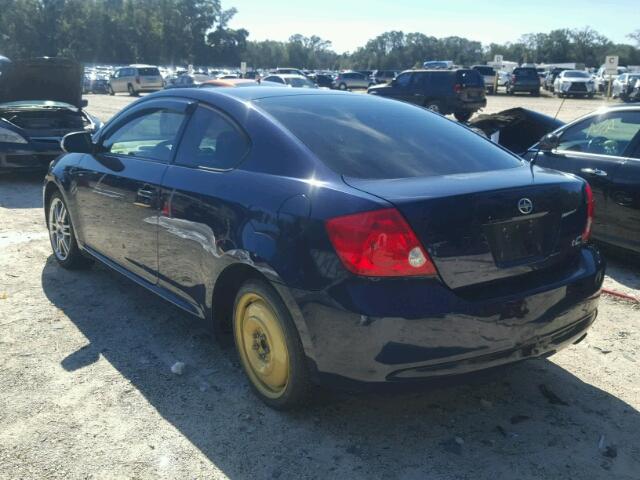 JTKDE177260131251 - 2006 TOYOTA SCION TC 蓝色 照片 3