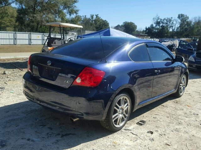 JTKDE177260131251 - 2006 TOYOTA SCION TC 蓝色 照片 4