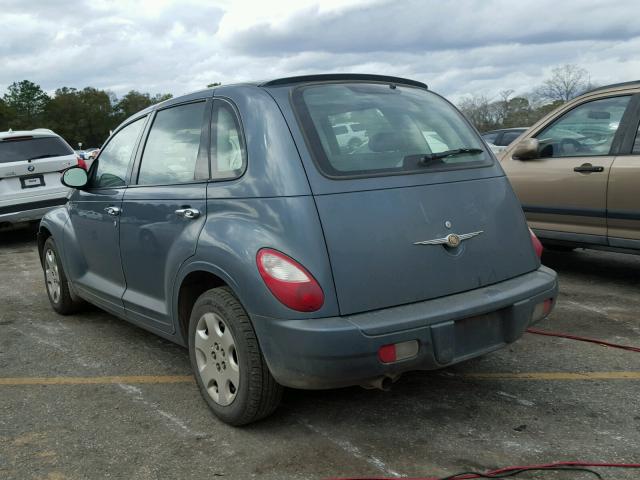 3A4FY48BX6T313188 - 2006 CHRYSLER PT CRUISER TURQUOISE photo 3