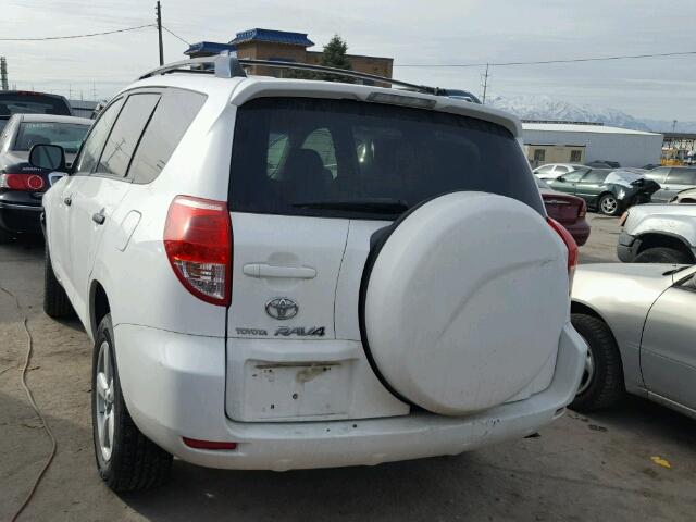 JTMBD33V266013697 - 2006 TOYOTA RAV4 WHITE photo 3