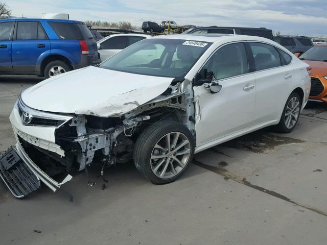 4T1BK1EB2EU131753 - 2014 TOYOTA AVALON BAS WHITE photo 2